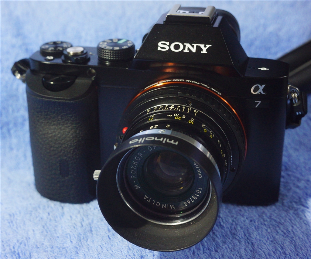 価格.com - 『α7に M-Rokkor 40mm F2 を装着（フードは Minolta