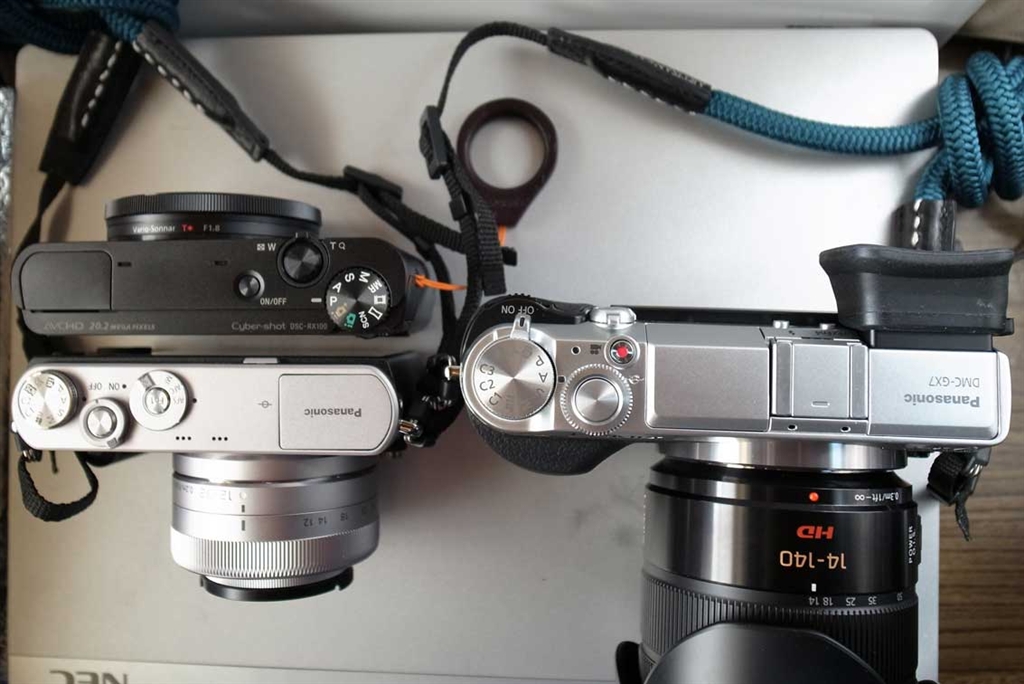 価格.com - 『RX100（GM1の背面）とGX7比較』パナソニック LUMIX DMC