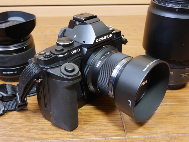 価格.com - 『45mm F1.8に純正フード』オリンパス OLYMPUS OM-D E-M5 ...