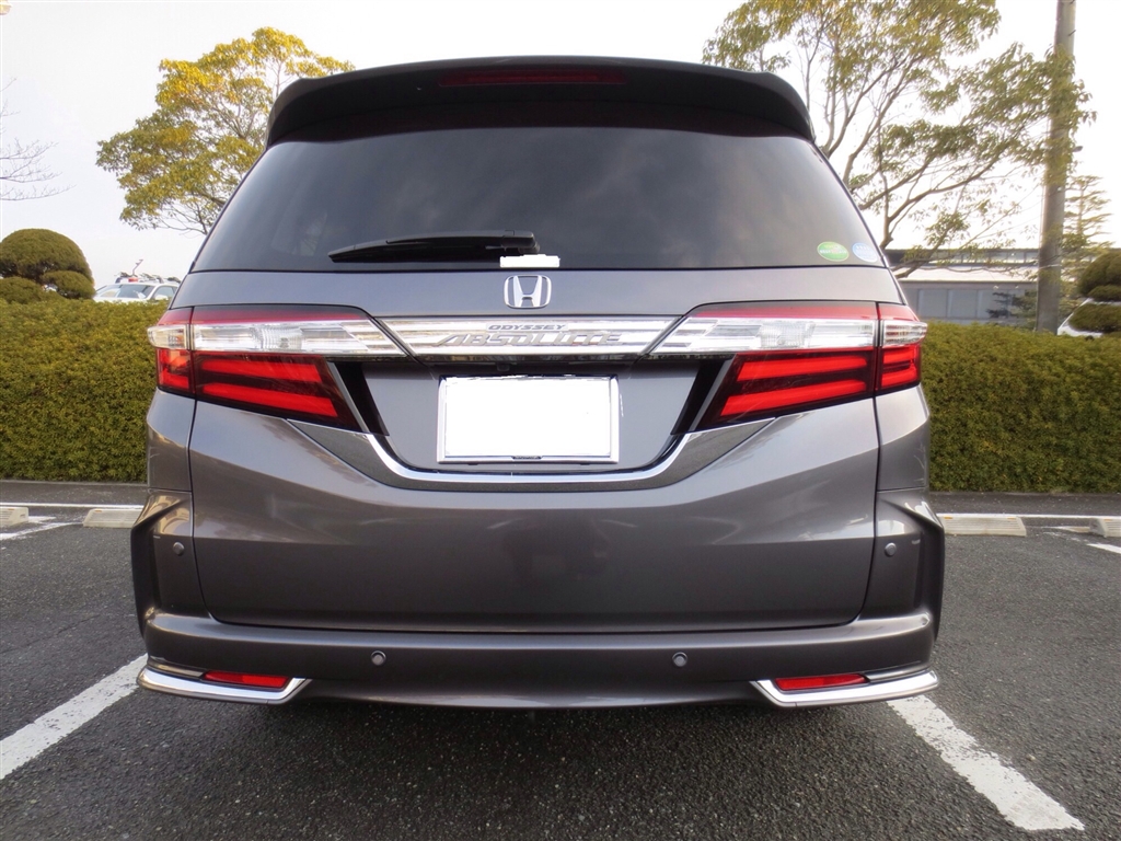 価格 Com 後ろから ホンダ オデッセイ 13年モデル ぽんだみんさん のクチコミ掲示板投稿画像 写真 モダンスティール メタリックをご検討 ご納車待ちの方へ