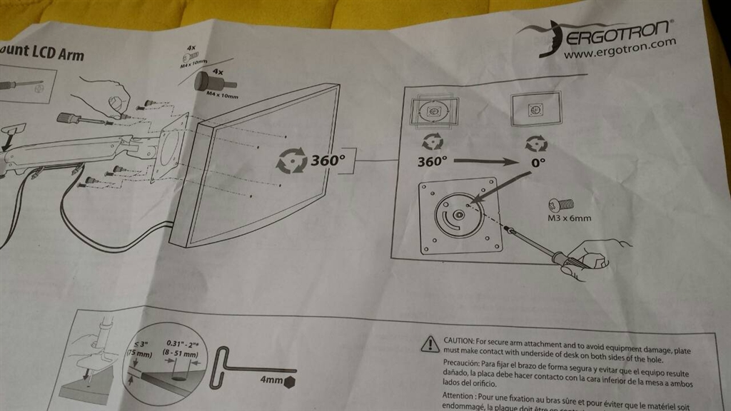 価格.com - 『説明書の一部』エルゴトロン 45-241-026 LX デスク