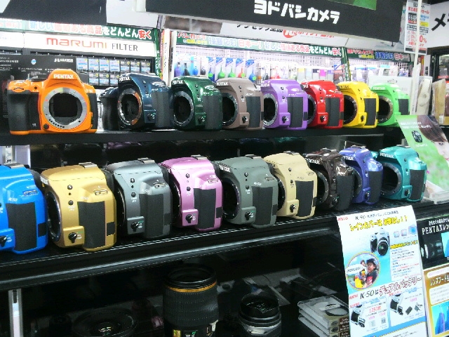 価格.com - 『オーダーカラーモック勢揃い？』ペンタックス PENTAX K