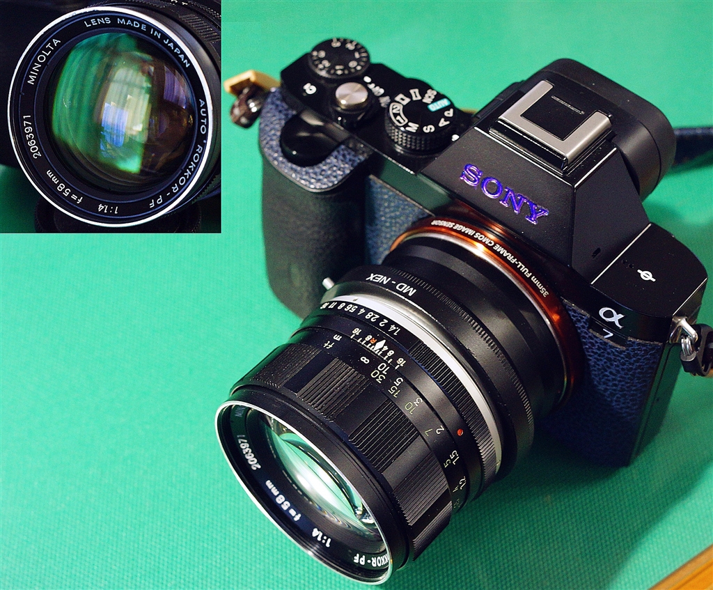 価格.com - 『α7＋Minolta Auto Rokkor 58mm F1.4』SONY α7 ILCE-7K