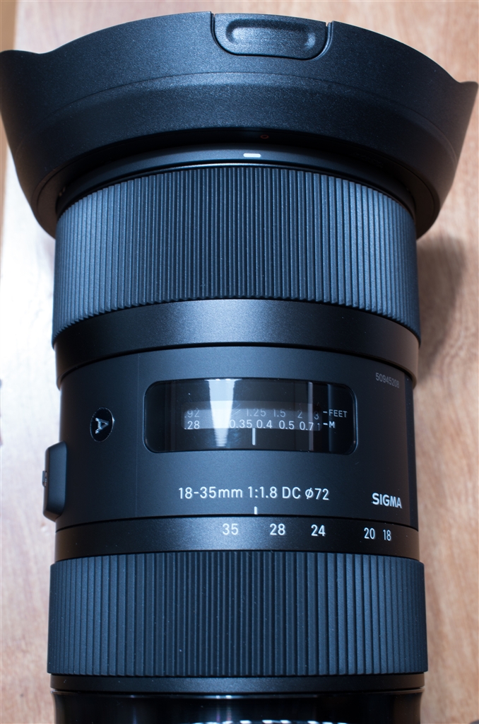 価格 Com フードとレンズのセンターがズレていますが 実用上問題なかったです シグマ 18 35mm F1 8 Dc Hsm ペンタックス用 神父村さん のクチコミ掲示板投稿画像 写真 Hoocapを取付けてみました