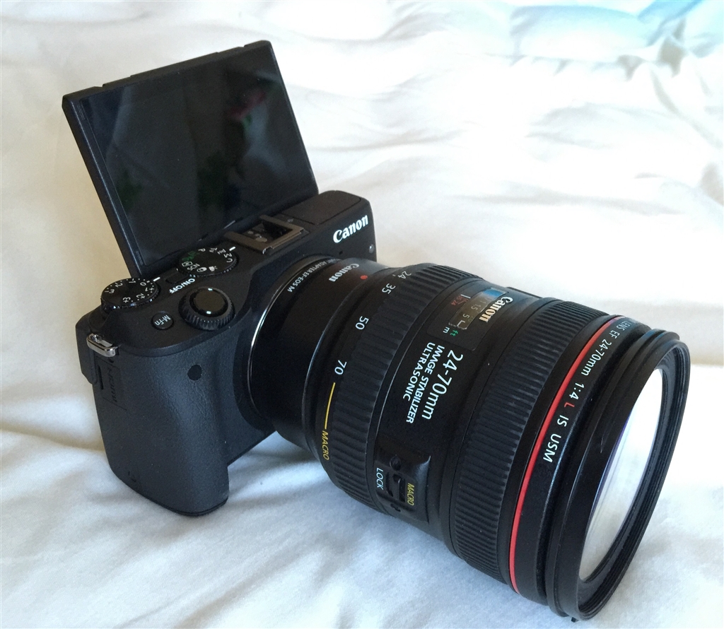 価格 Com Ef 24 70mm F 4l Is Usm との組合せ 一番のお気に入りです Canon Eos M3 Ef M18 55 Is Stm レンズキット Bearpinoさん のクチコミ掲示板投稿画像 写真 色々なこともありますが使い心地は如何でしょうか