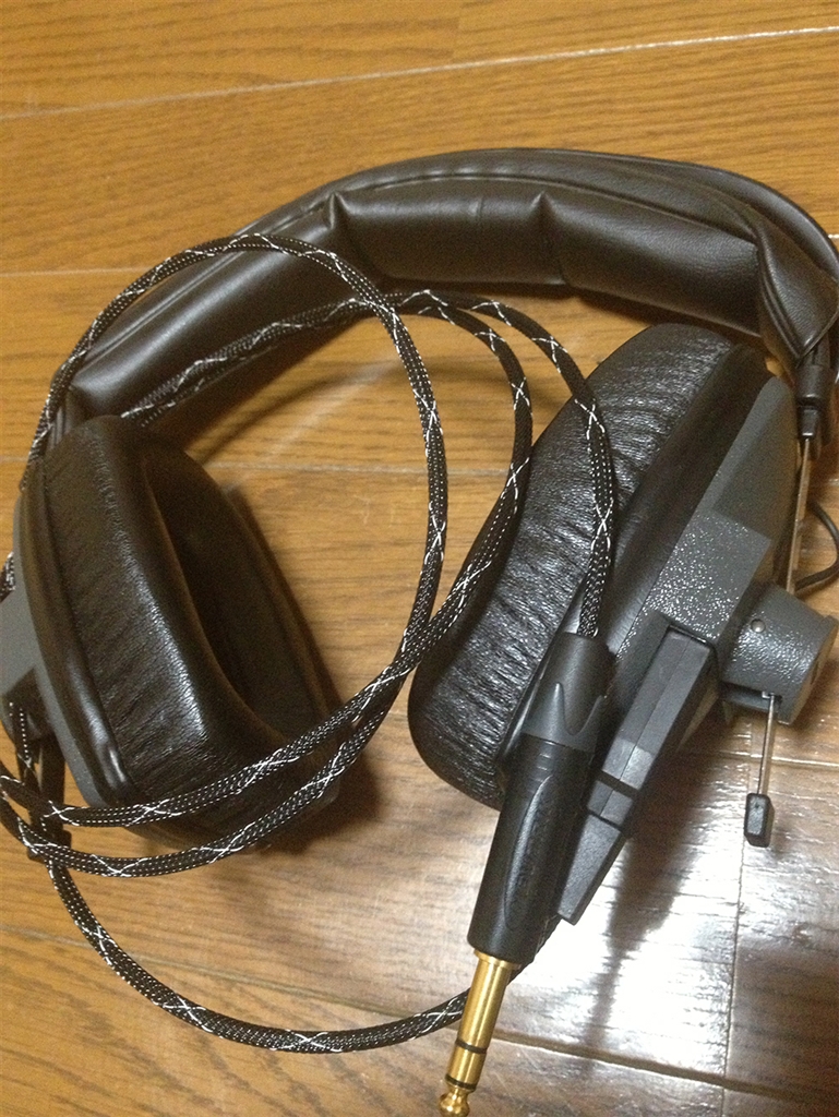 価格 Com ヘッドバンドはdt100のものと交換してあります Beyerdynamic Dt 150 Beyerloveさん のクチコミ掲示板投稿画像 写真 ケーブル交換してみました 2329959