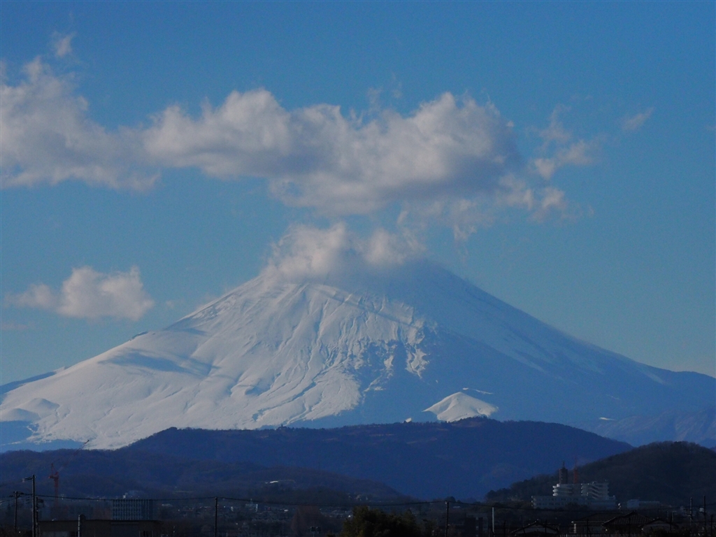 価格.com - 『今日の富士山です♪』CANON EOS M3 ダブルズーム EVFキット ぽん太くんパパさん のクチコミ掲示板投稿画像