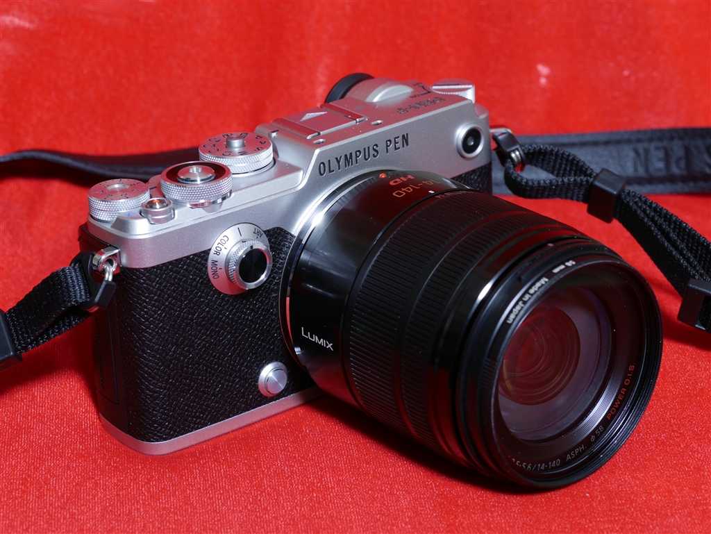 価格.com - 『パナ14-140mm』オリンパス OLYMPUS PEN-F ボディ にゃ
