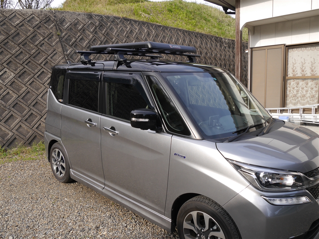 終了】SUZUKI ソリオ純正 innoルーフキャリア