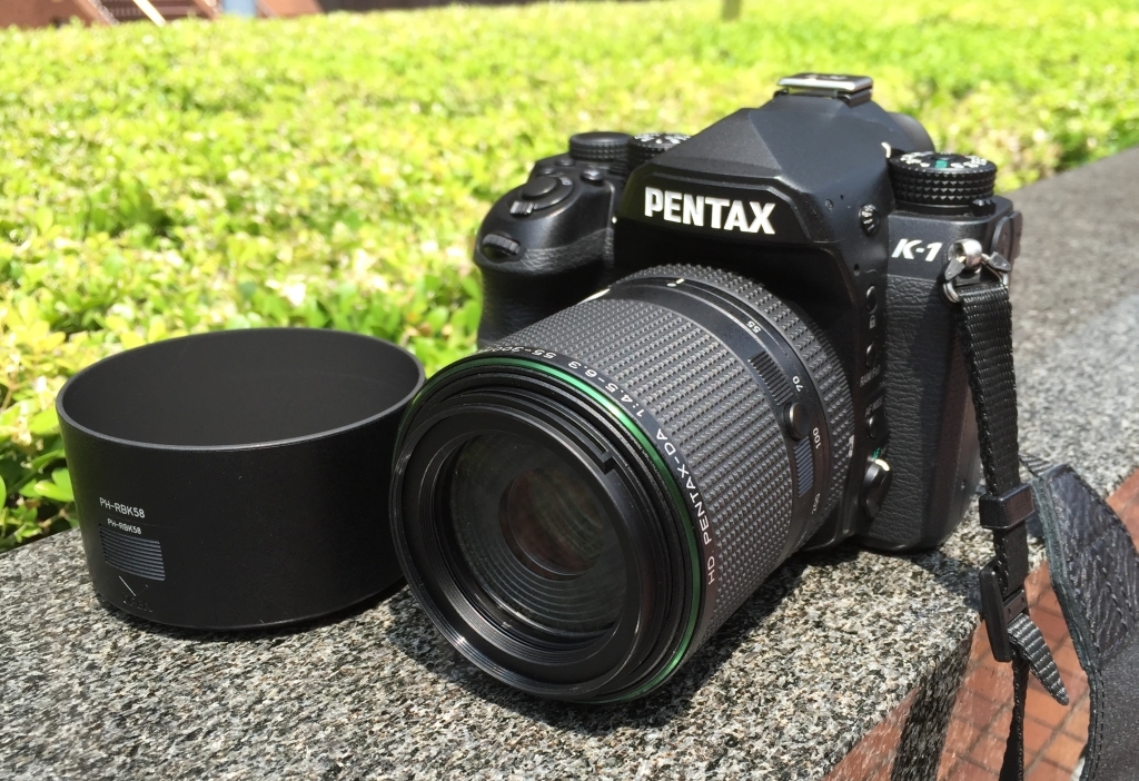価格.com - 『K-1に装着画像 望遠端時』ペンタックス HD PENTAX-DA 55-300mmF4.5-6.3ED PLM WR