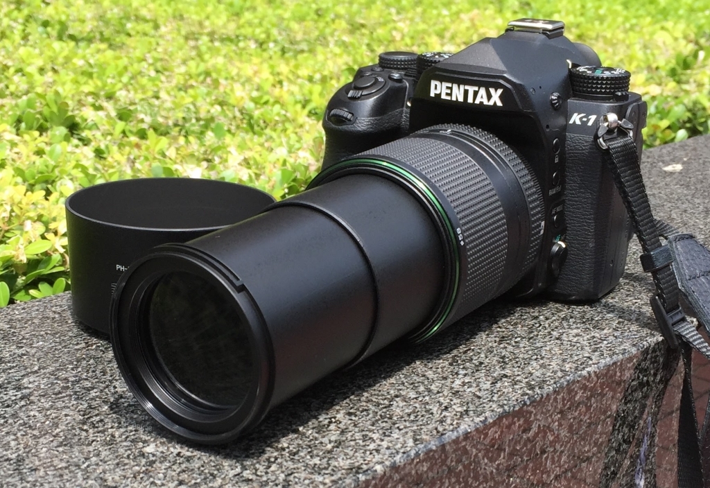 価格.com - 『K-1に装着画像 望遠端時』ペンタックス HD PENTAX-DA 55-300mmF4.5-6.3ED PLM WR