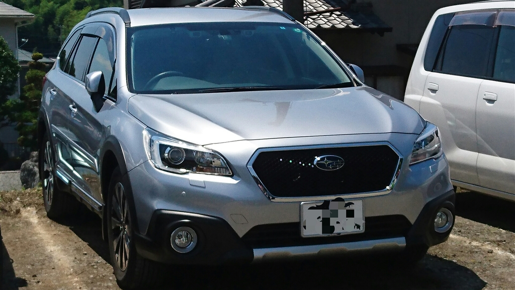 スバルアウトバックBS9 純正フロントグリル 新車時取替 SUBARU OUTBACK BS9 フロントグリル交換 - YouTube