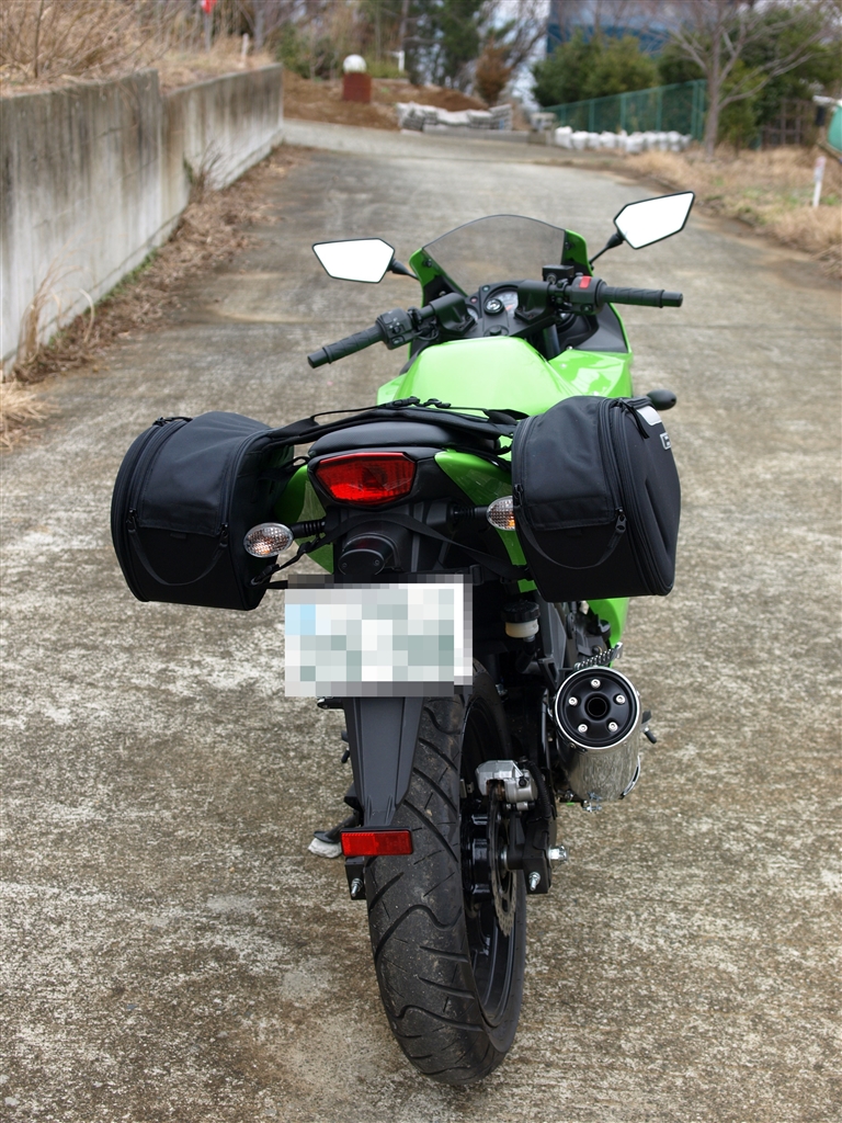 価格 Com Ninja 250r に装着したデグナーのサイドバッグ ホンダ Cbr250r 緑山さん のクチコミ掲示板投稿画像 写真 おすすめの サイドバックを教えてください