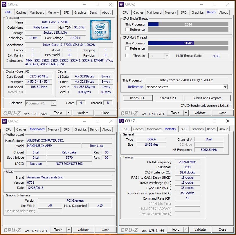 価格.com - 『1.78.3』インテル Core i7 7700K BOX ura03さん のクチコミ掲示板投稿画像・写真「発売購入から間