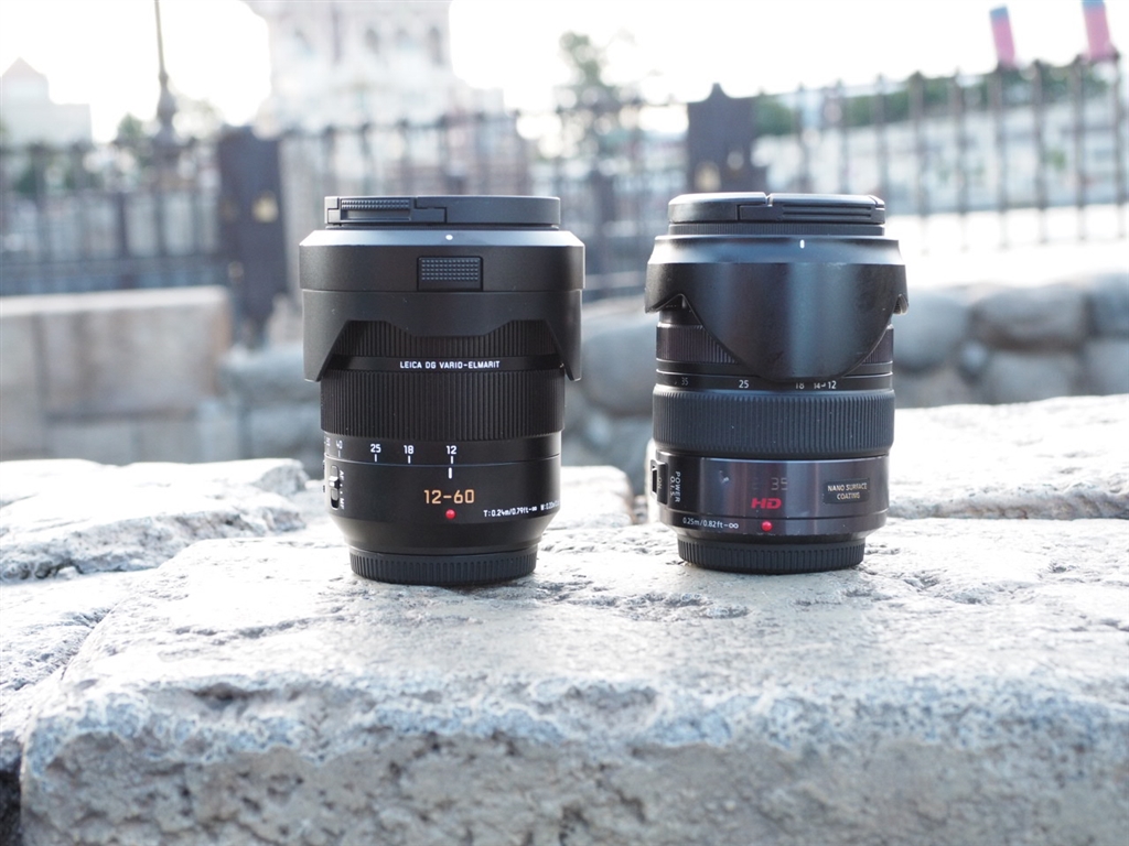価格.com - 『LUMIX G X VARIO 12-35mm/F2.8との外観比較