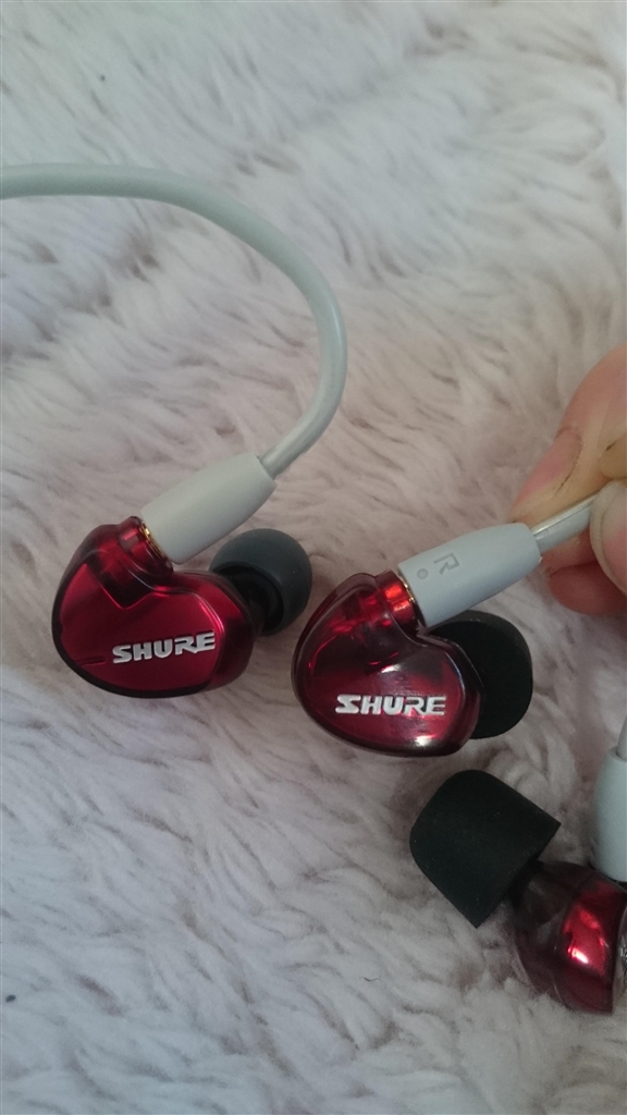 価格.com - 『左が本物 右が偽物』SHURE SE535 Special Edition ぷてら