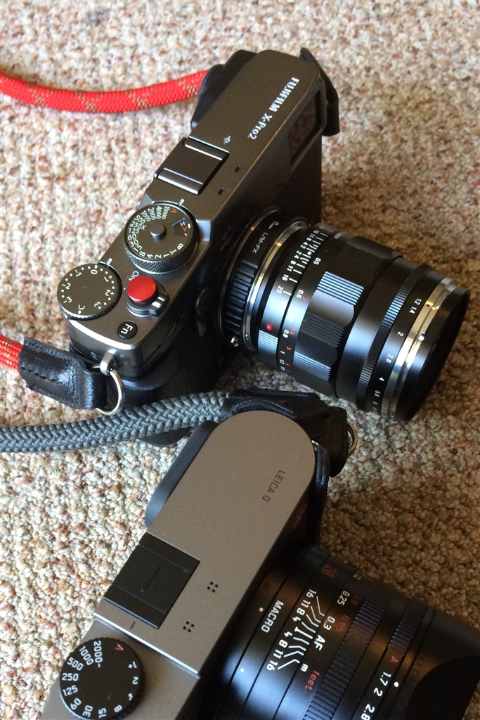 価格.com - 『Pro-2のグラファイトにNokton 35mm F1.2を付けて。』富士