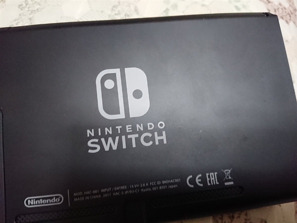 価格.com - 『修理返却後の裏面』任天堂 Nintendo Switch ひゃっきぺいさん のクチコミ掲示板投稿画像・写真「任天堂