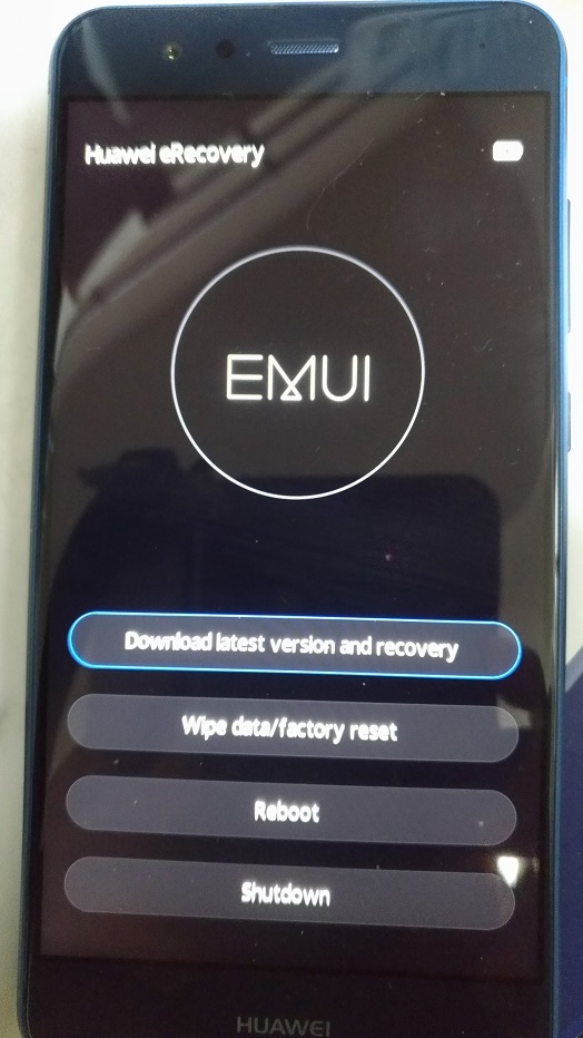 Erecovery huawei что это