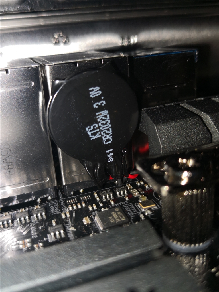 価格.com - 『マザーボード ボタン電池』ASRock H370M-ITX/ac KGO0530さん  のクチコミ掲示板投稿画像・写真「UEFIに入れない ※Windowsは正常動作」[3081353]