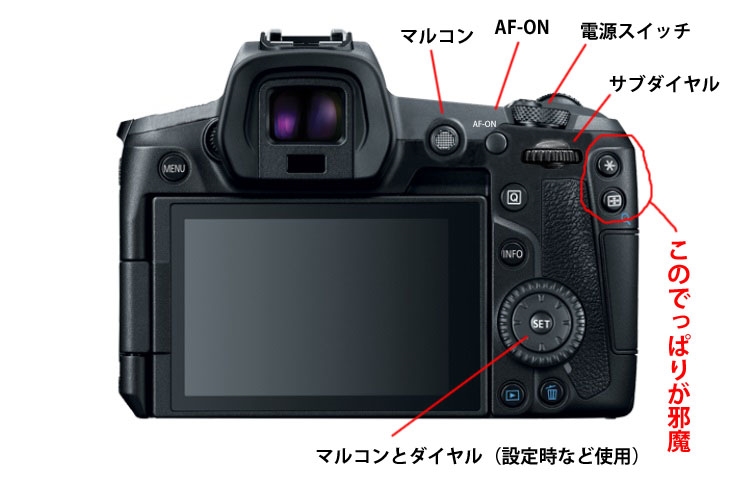 価格.com - 『背面』CANON EOS R ボディ dctが好きさん のクチコミ 