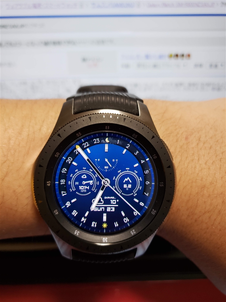 価格 Com Samsung Gear S3 X Outdoor というウォッチフェイス サムスン Galaxy Watch Sm R800nzsaxjp 徳田大空人さん のクチコミ掲示板投稿画像 写真 高度気圧計で更新してもエラーになって値を取得できない