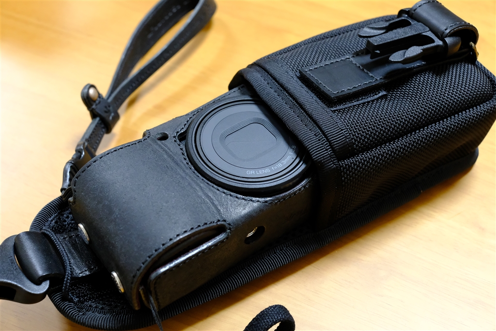 RICOH GR Ⅲx ポーチ付き RICOH GR/GR II/GR III/GR IIIx ケース キャンバス調 ポーチ型