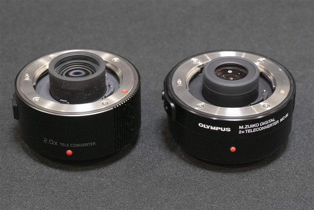 価格.com - 『左：DMW-TC20 / 右：MC-20』オリンパス M.ZUIKO DIGITAL