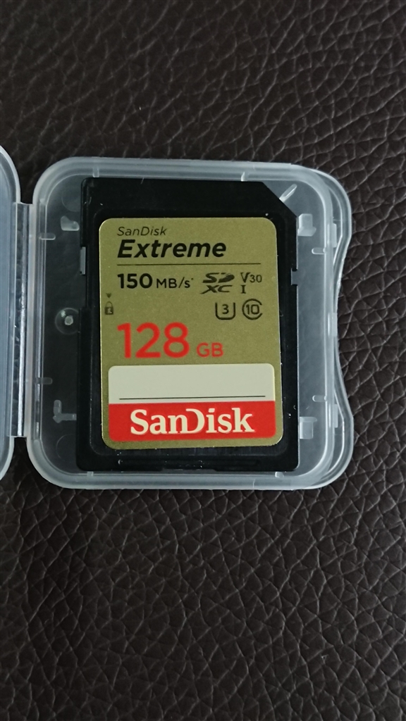 価格.com - SANDISK SDSDXV5-128G-GNCIN [128GB] 越乃さん のクチコミ掲示板投稿画像・写真「シール