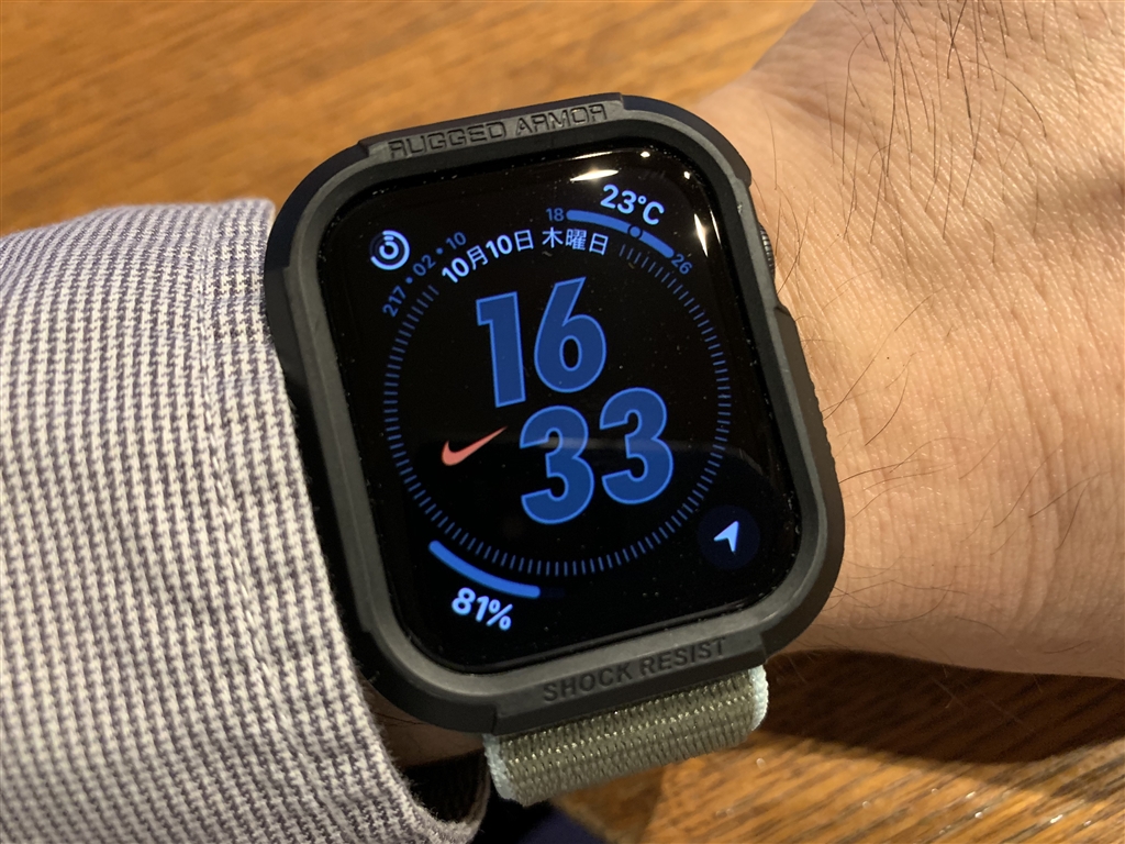 価格.com - 『6時間強で17％の消費』Apple Watch Nike Series 5 GPS+Cellularモデル 44mm