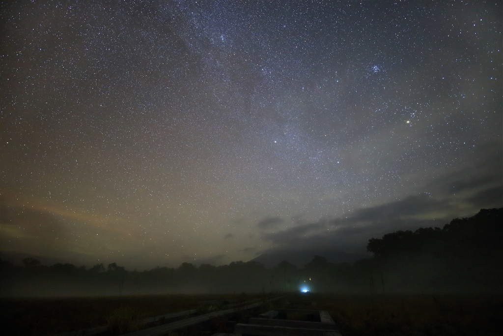 価格 Com 夜の尾瀬ヶ原は晴れると満天の星空が広がるが雲や霧が出やすい デジタル一眼カメラ Canon Isoworldさんのクチコミ掲示板投稿画像 写真 Eos全機種 みんなで写真を見せあおう Part85