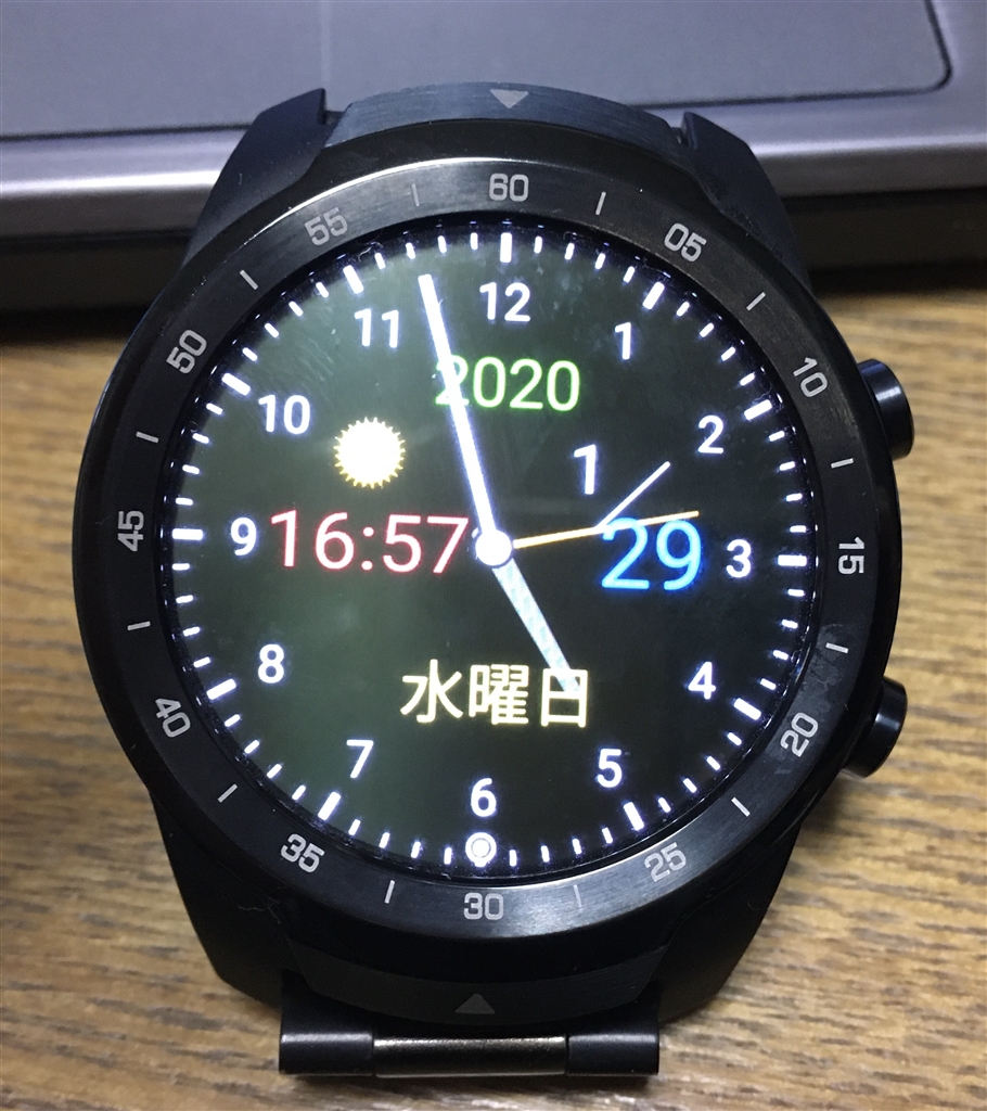 ふくれん様 Mobvoi Ticwatch E Wear OS搭載 箱など完備の+