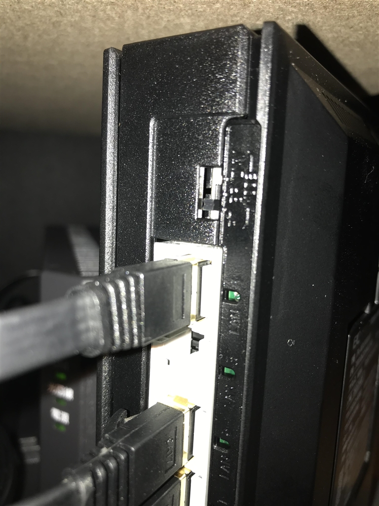 価格.com - 『ルーター背面のスイッチ状態画像です』NEC Aterm WX3000HP PA-WX3000HP YAMA7211さん の ...