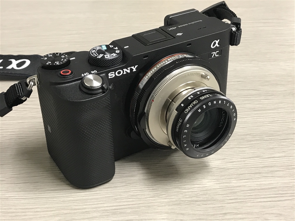 価格.com - 『Voigtlander Heliar 40mm F2.8』SONY α7C ILCE-7C ボディ