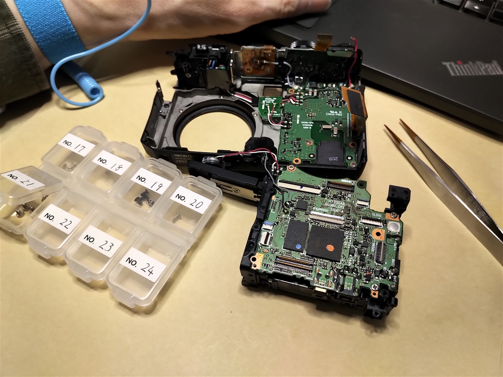 Nikon COOLPIX A1000 ジャンク品 修理できる方、部品取り用 サンコイチ】 Nikon COOLPIX A10 のジャンク品3台で1台作って