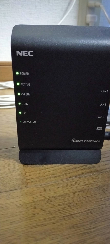 価格.com - 『ルーターランプ』NEC Aterm WG1200HS4 PA
