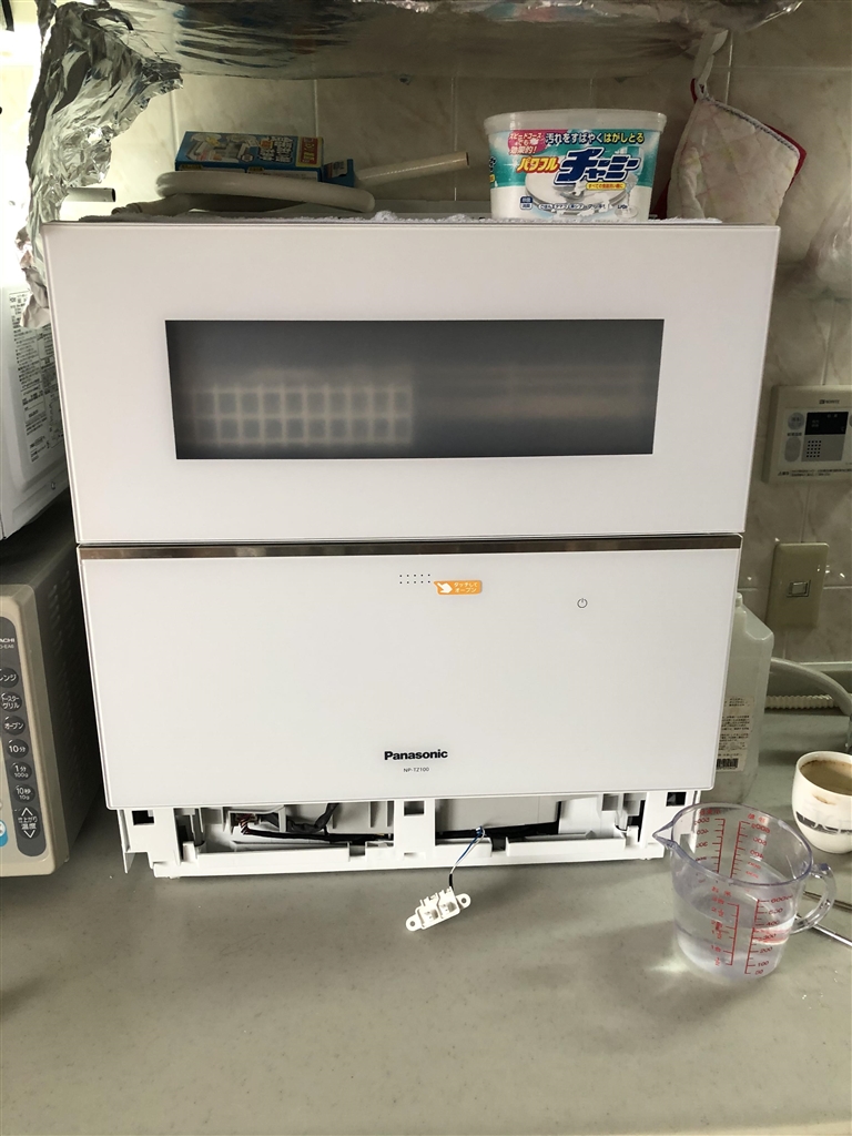 キッチン家電 Panasonic NP-TZ100-W Amazon.co.jp: NP-TZ100-W(ホワイト) 食器洗い乾燥機 5人用