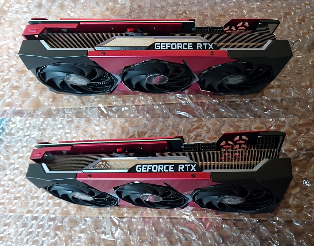 MSI GeForce RTX 3070 SUPRIM SE 8G LHR x GODZILLA グラフィックス