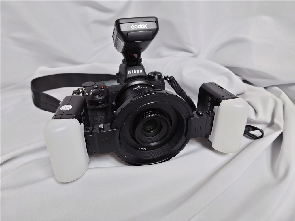 レアDimage DT1 マクロフラッシュMFC-1000＋R1200 CF付 価格.com - 『マクロフラッシュGODOX MF12-K2とフラッシュトリガー