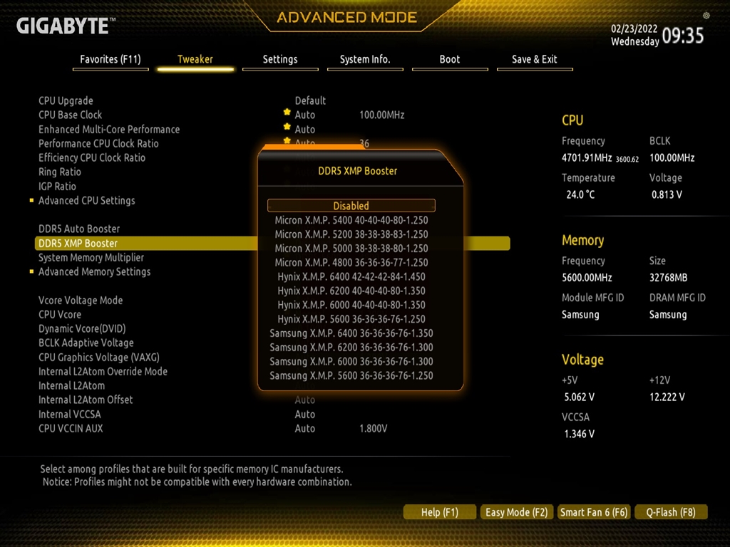価格.com - 『XMP Booster』ADATA AX5U5200C3816G-DCLABK [DDR5 PC5-41600 16GB