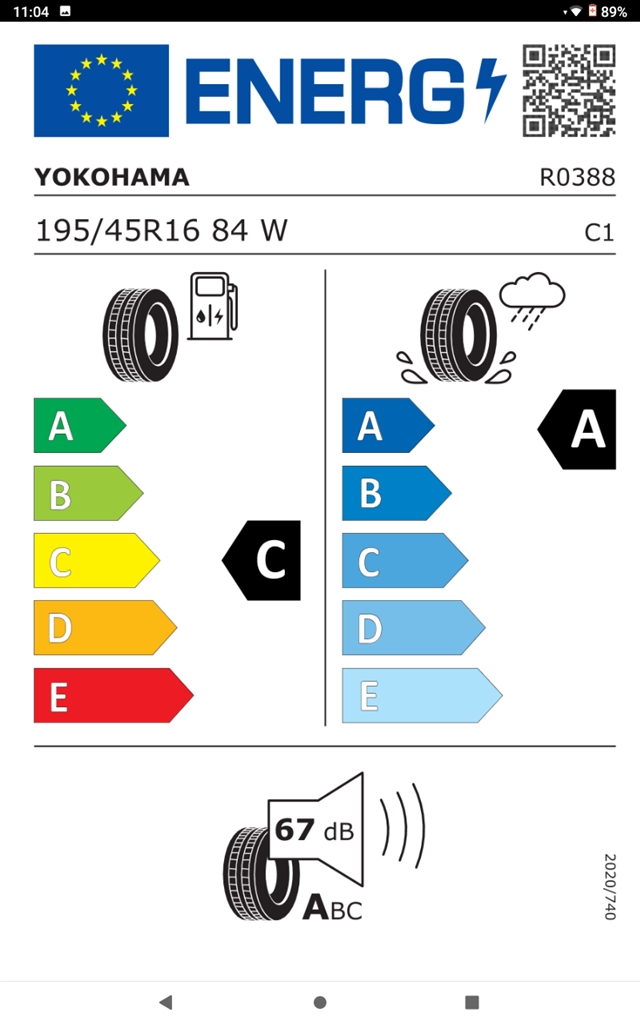 価格.com - 『ADVAN FLEVA V701』YOKOHAMA BluEarth-GT AE51 195/45R16