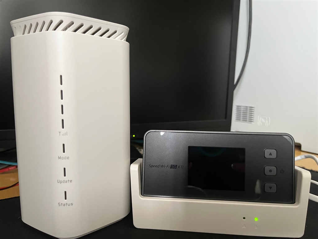 WiMAX Speed Wi-Fi 5G X11 クレードルセット - PC周辺機器