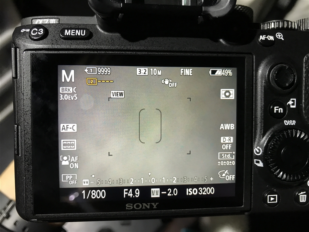 価格.com - 『画面中央の[]が最近表示されるようになったものです』SONY α7 III ILCE-7M3 ボディ onnnoさん の ...