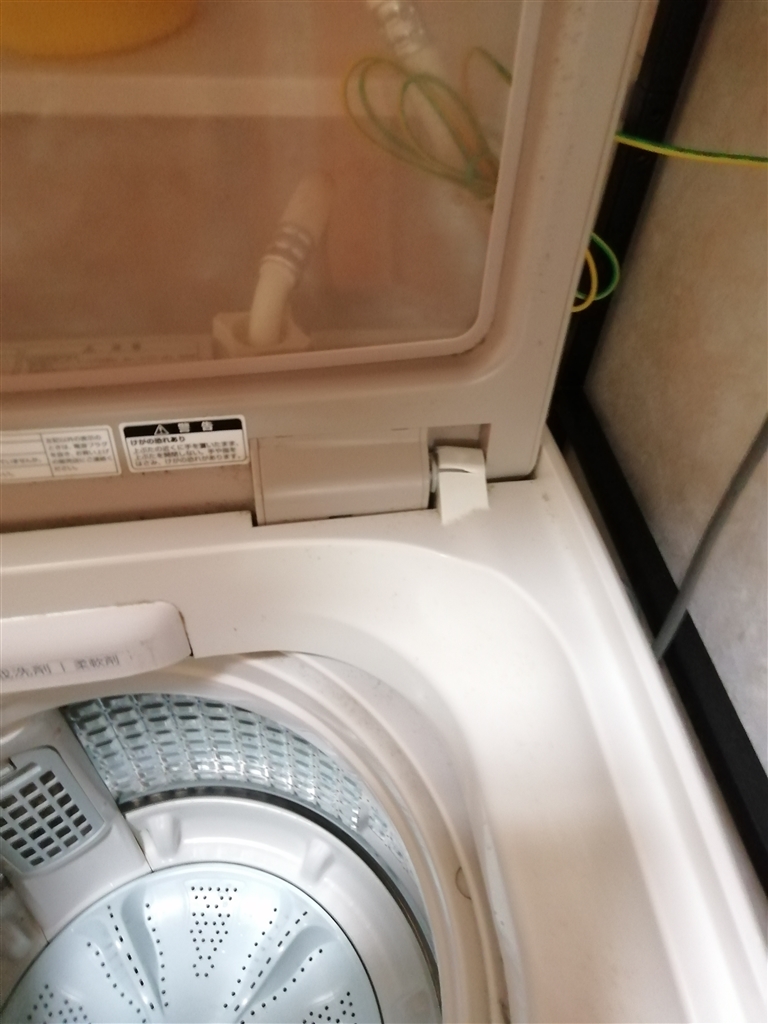 ID 382756 洗濯機7K アクア 2019年 外層カバー破損あり AQW-GV70G