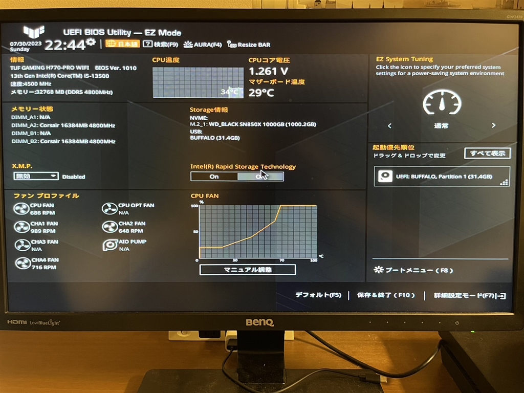 動作未確認 ASUS H770-PRO WIFI マザ―ボード 動作未確認 訳アリ ASUS