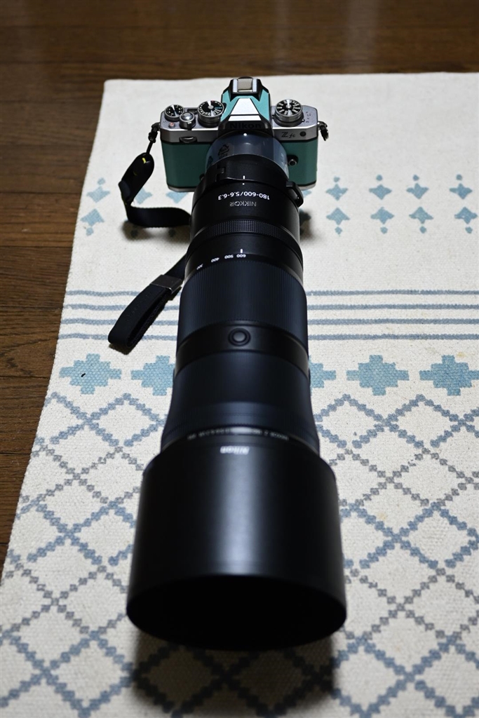 価格.com - 『Zfcに装着』ニコン NIKKOR Z 180-600mm f/5.6-6.3 VR