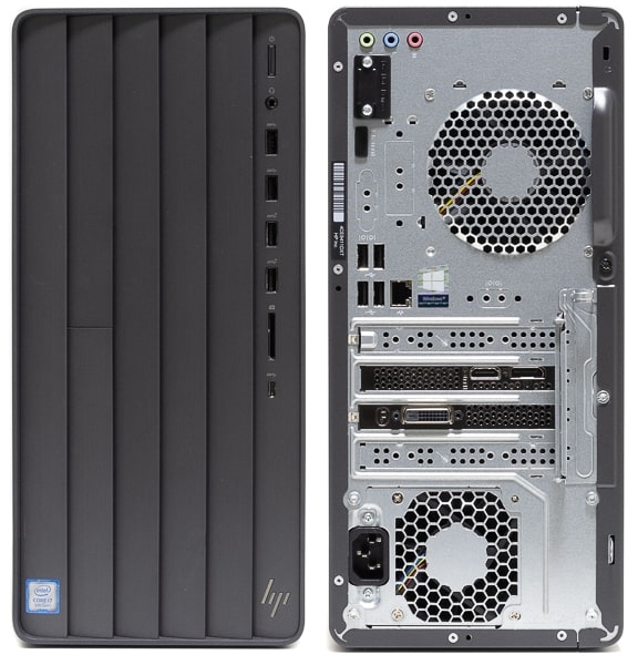 価格.com - 『HP ENVY Desktop TE01-1115jpの前と後ろ』HP ENVY