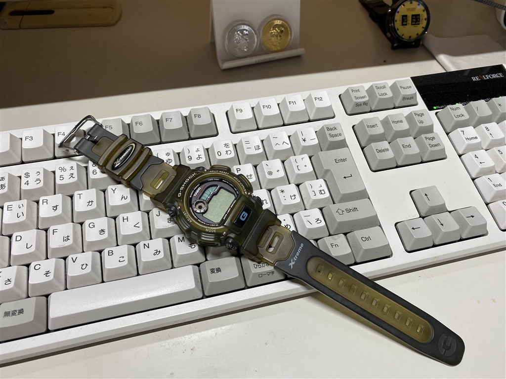 CASIO G-SHOCK 腕時計 GBX-1JF 電池切れ I tried replacing the battery in my G-SHOCK for just one