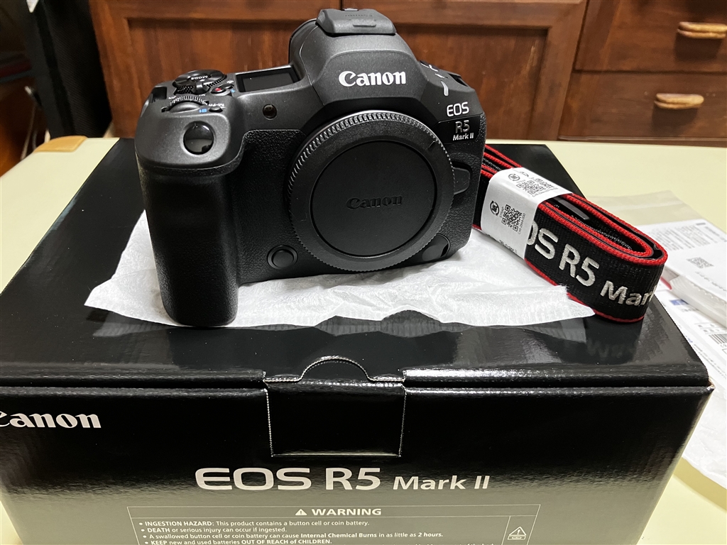 価格.com - 『EOS R5 MarkⅡです。』CANON EOS R5 Mark II ボディ カメラマン16号さん  のクチコミ掲示板投稿画像・写真「出荷連絡来ました。」[3965319]