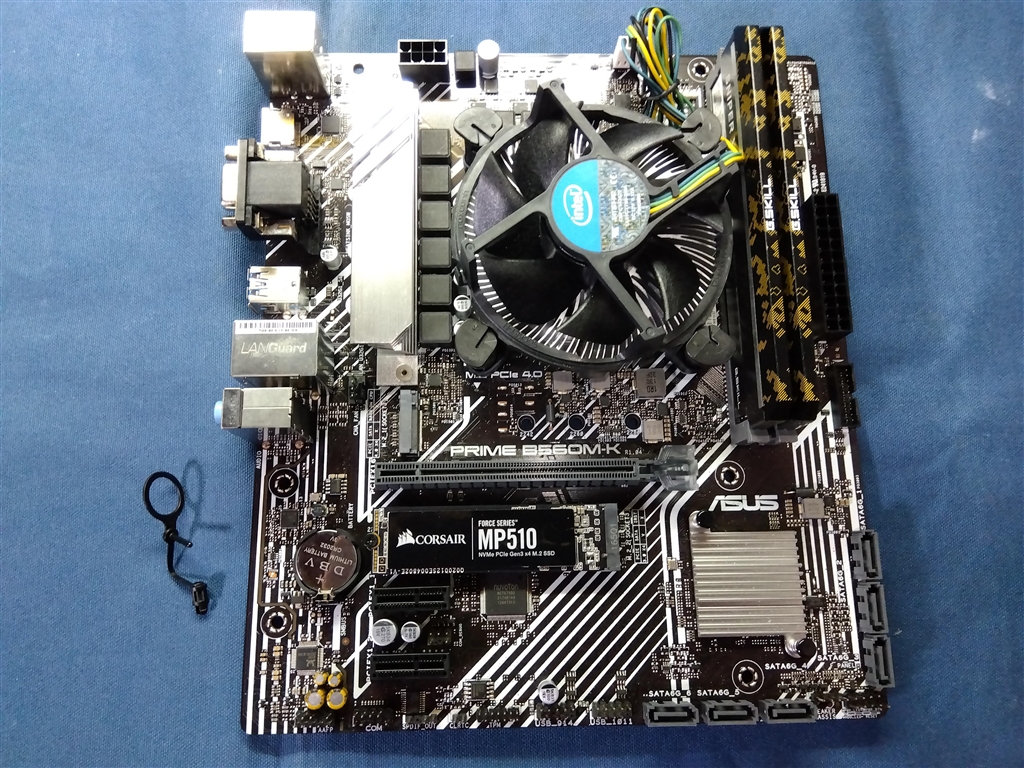 価格.com - 『SSD取り付け状態』ASUS PRIME H410M-A キャッシュは